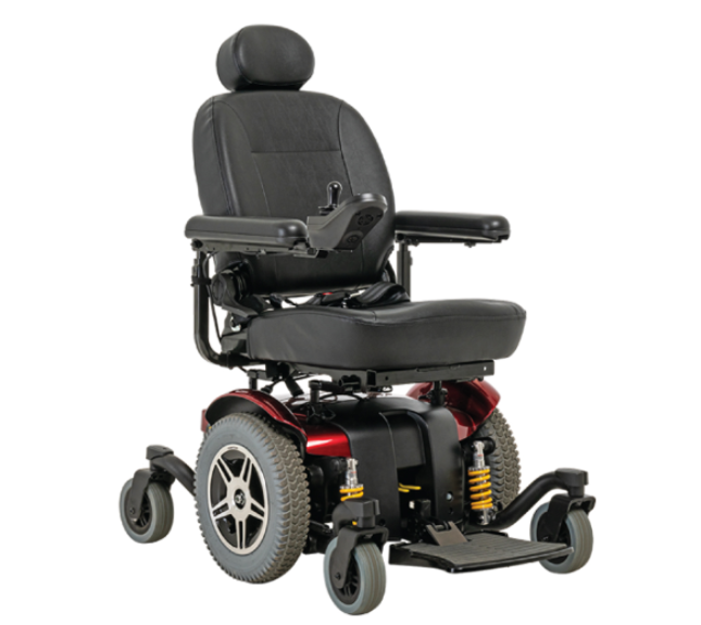 Jazzy 614 HD Power Wheelchair by Pride Mobility