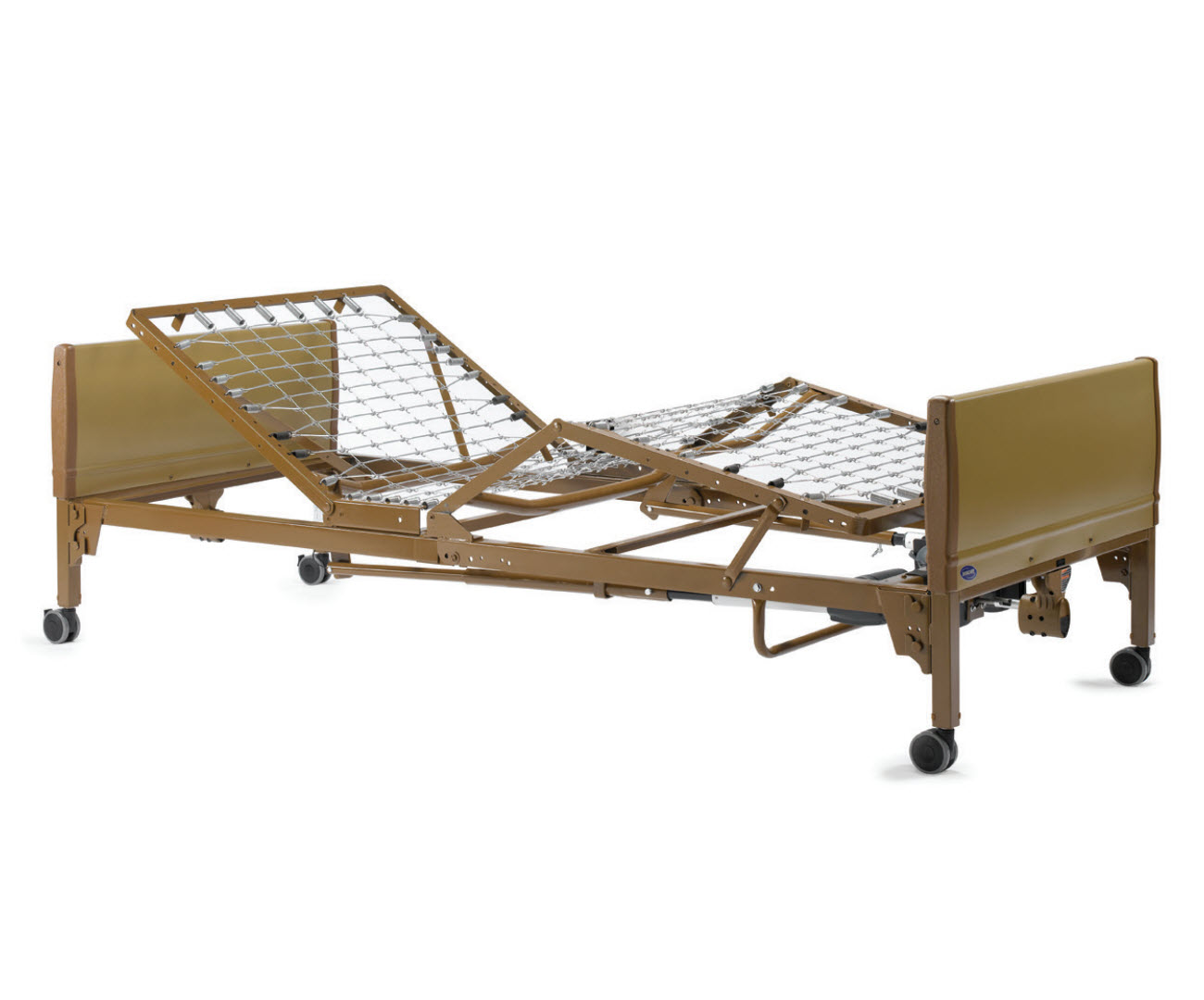 invacare hospital bed mattress size