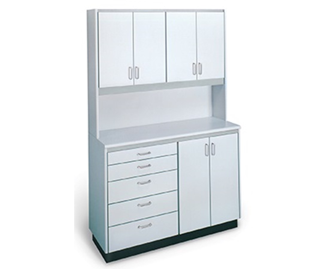 Single Door Storage Cabinet with Adjustable Shelves - Hausmann Industries