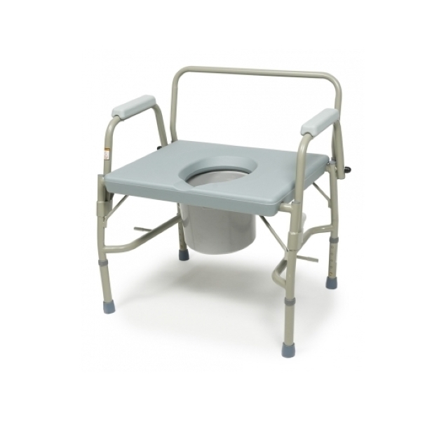 Bariatric Lumex 3-in-1 Drop Arm Commode Chair by Graham Field