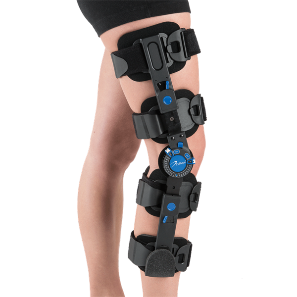 Rolyan Defender Post-Op Knee Brace, Knee Immobilizer
