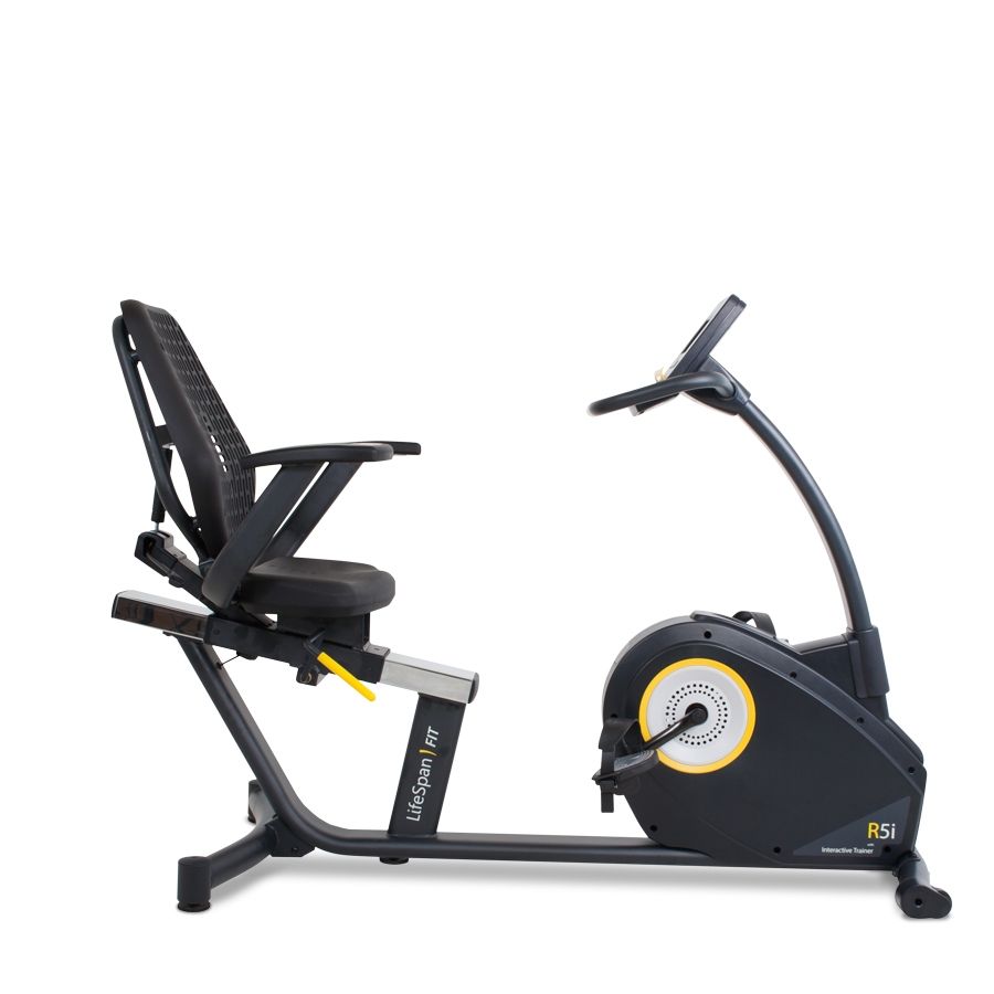 stationary recumbent exercise bike