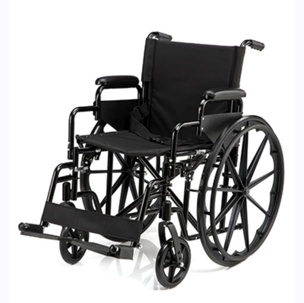 Glacier Lightweight Folding Manual Wheelchair by Merits