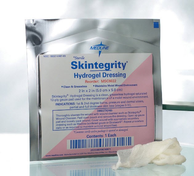 Hydrogel Dressing Moist Wound Healing Burn Bandages Hydrocolloid