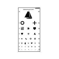 Eye Chart | Vision Test | Snellen Chart | Visual Acuity | Kindergarten ...