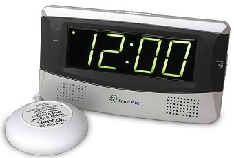 Alarm Clock For Deaf Flashing Light | Unique Alarm Clock