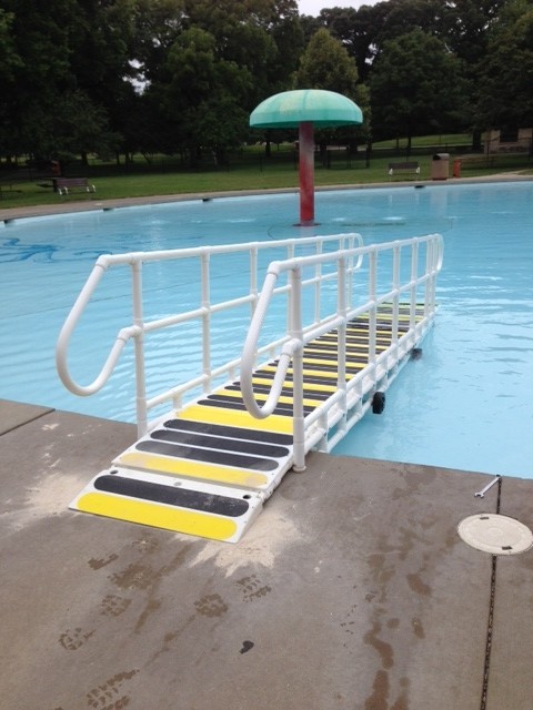 portable steps for inground pool