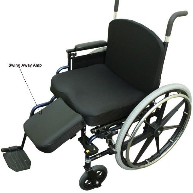 Swing Away Wheelchair Amputee : Wheelchair Accessories