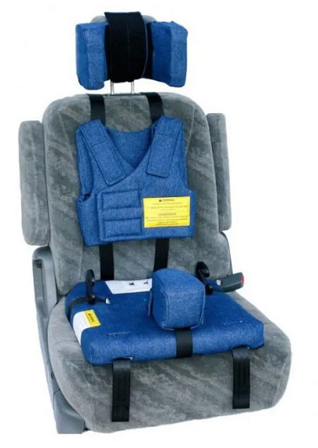 Car seat belt for autistic outlet child