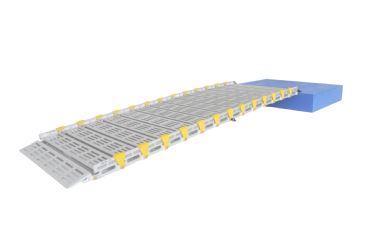 Portable Wheelchair Ramp - Roll A Ramp Modular Ramp without Handrails 36 in. Width