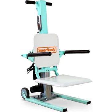 Electric Floor Lift for Seat Transfer Assistance with 330 lbs. Weight Capacity - GoRise FC by SuperHandy