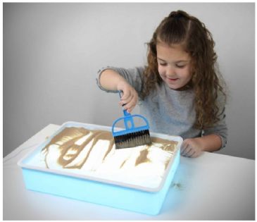 Portable Light-Up Stimulation Box for Sand or Water - Pediatric Acrylic Box from Enabling Devices