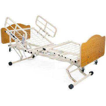 Full Electric Hospital Bed with Hand Pendant Control and Integrated Hook - WeCare by Joerns 