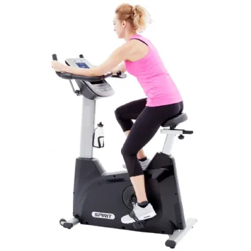 XBU55 Upright Stationary Exercise Bike by Spirit Fitness