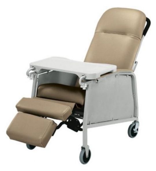 Warm Taupe Lumex Three Position Recliner 