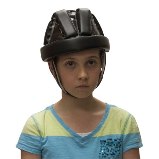 Skillbuilders Protective Helmet adjusts to fit snugly