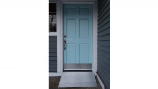 Transitions Angled Entry Wheelchair Ramp in use