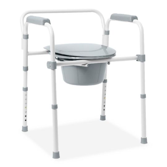 Medline 3-in-1 Bedside Commode closed