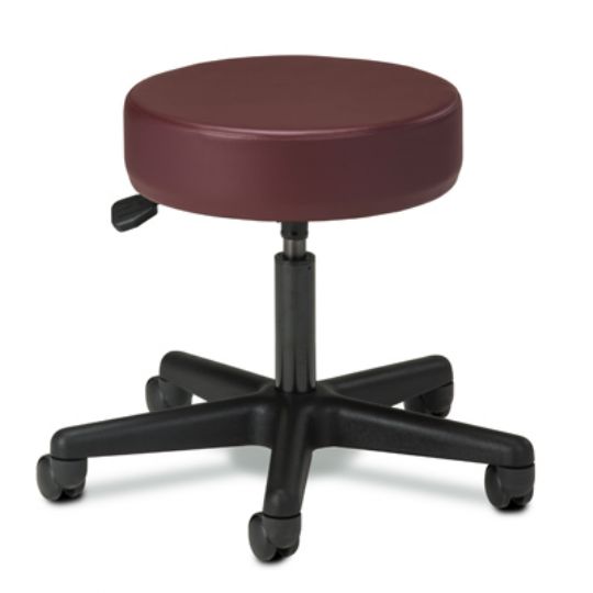 5-Leg Stool in Burgundy (3BG) Upholstery