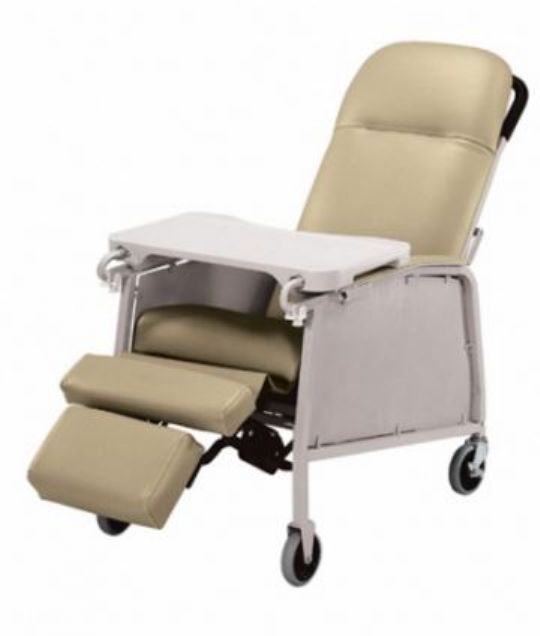 Doe Skin Lumex Three Position Recliner 