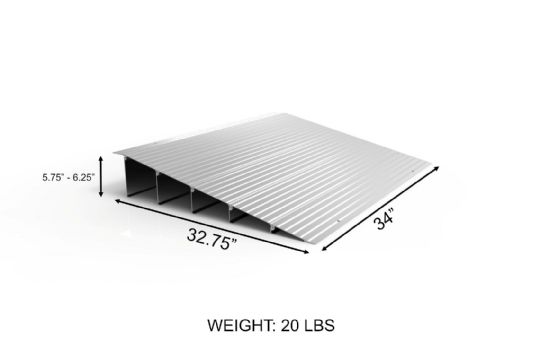 6 inch ramp dimensions