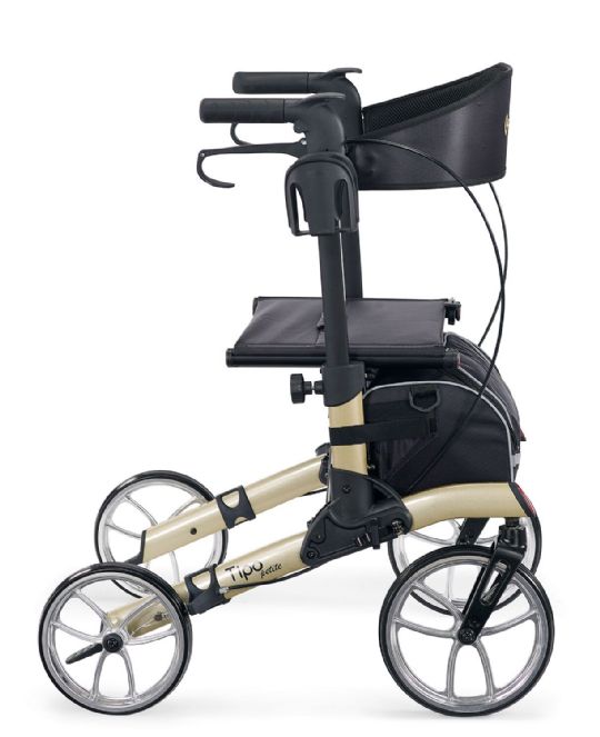 Petite Walker Rollator in Champagne Color