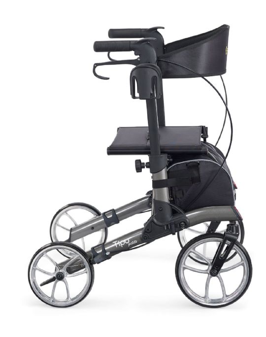 Petite Walker Rollator in Graphite Color