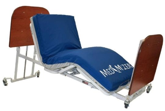 Adjustable height for easy caregiver access and Trendelenburg and reverse Trendelenburg positioning