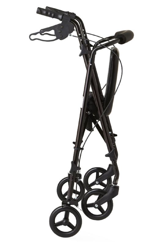 Black - Freedom Ultralight Rollator by Medline