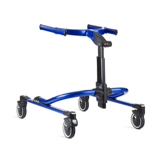 Rifton Small Pacer Gait Trainer with Blue frame