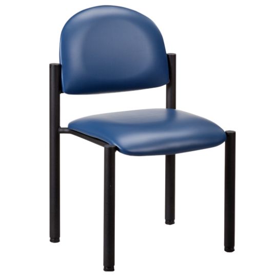 Black Frame Chair/No Arms
