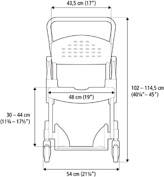 Etac Clean Dimensions