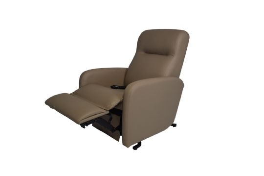 Dark brown reclined