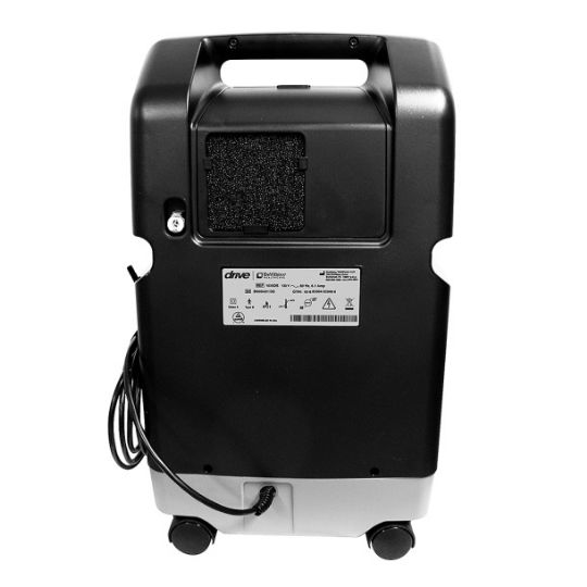 Drive DeVilbiss 10L Oxygen Concentrator - Rear View