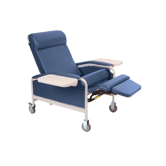 Extra Large Winco Convalescent Recliner with Trays Lifted