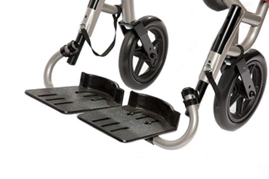 Swing-away Footrests on the Trotter Pediatric Mobility Chair