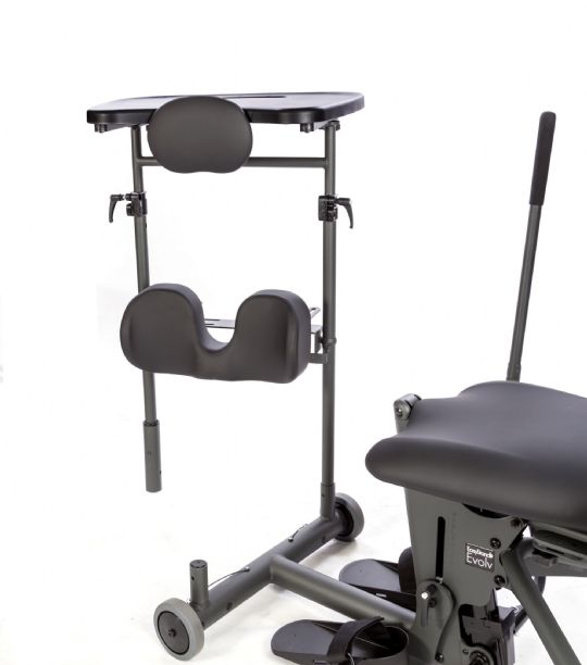 Swing-away front and tray offered on the large-sized maximum support package