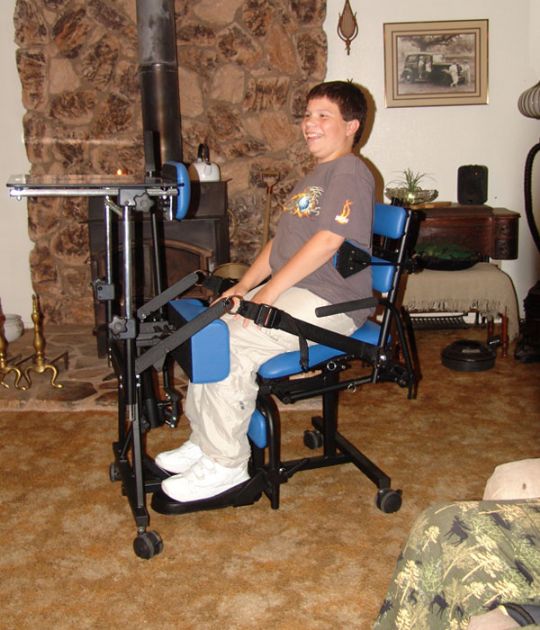 Symmetry Solid Seat Stander and Positioning System