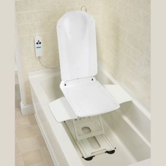 The Bathmaster Sonaris2 Bath Lift without additional cushioning.