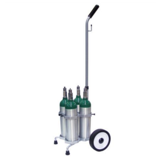 Standard Oxygen Cylinder Carts by Responsive Respiratory