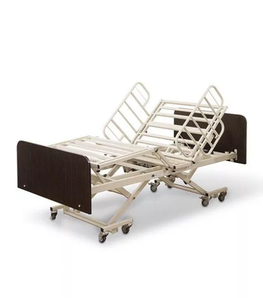 Semi-raised head and elevated foot enables unparalleled patient positioning and comfort