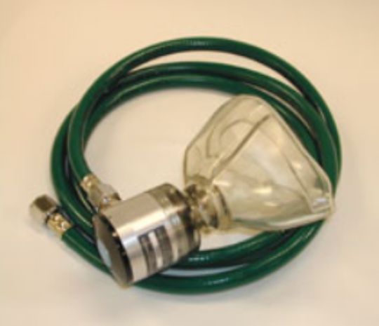 1534MA demand valve w/6 ft. hose, adult size mask, mask and tube,