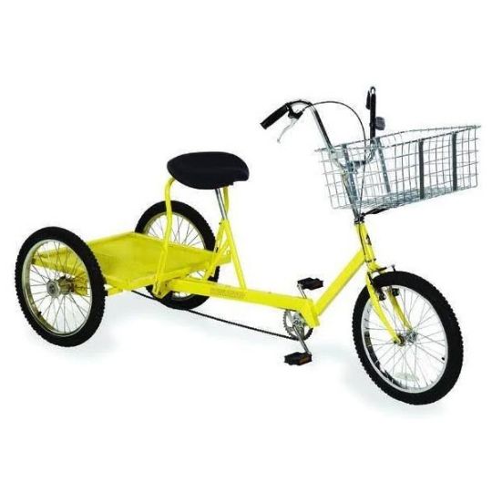 Trailmate Hefty Hauler 3-Wheel Cycle in Safety Yellow