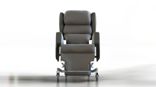 Chair with armrests at the widest 22 inch width