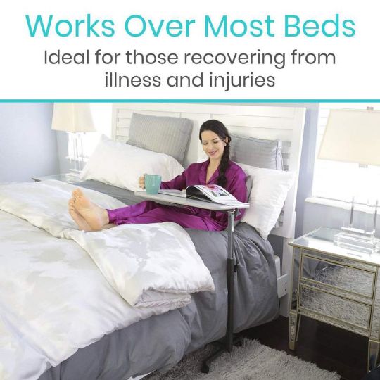 Works over most beds 