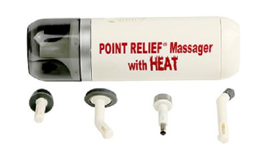 Point Relief Mini Massager With Accessories 0981