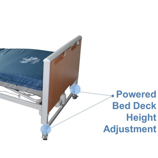 invacare hospital bed safety rails
