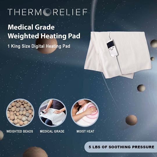 Weighted Heating Pad Medical Grade Moist Heating Pad by PMT