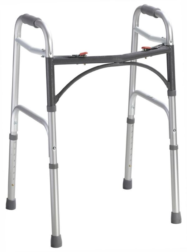 Drive Medical Two Button Deluxe Folding Walker