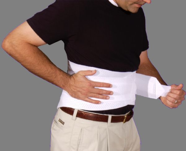 Vented Lumbosacral Support Elastic Back Brace